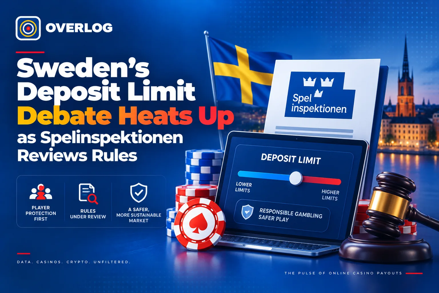 Sweden's Deposit Limit Debate Heats Up as Spelinspektionen Reviews Rules